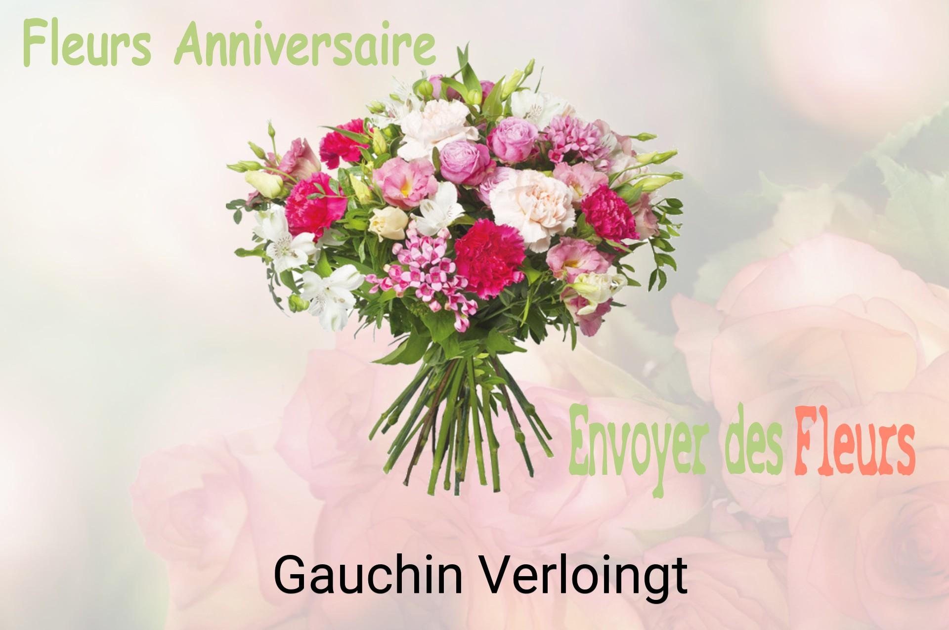 Bouquet de fleurs d’anniversaire livré à Gauchin-Verloingt